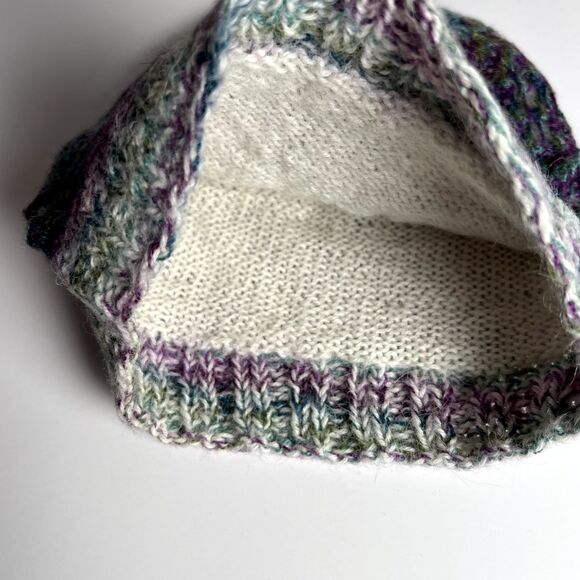 Beanie Hat Head Warmer Cool Combo Colors Boho Bohemian - Picture 4 of 6